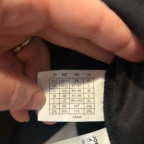 Joe Fresh Open Front Waterfall Jacket Black Sz Medium Suede Office Career Basic - Picture 9 of 10